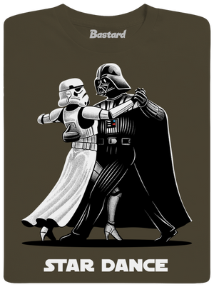 Star dance férfi hosszú ujjú póló Urban Khaki