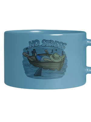 No stress macaron bögre Blue Macaron