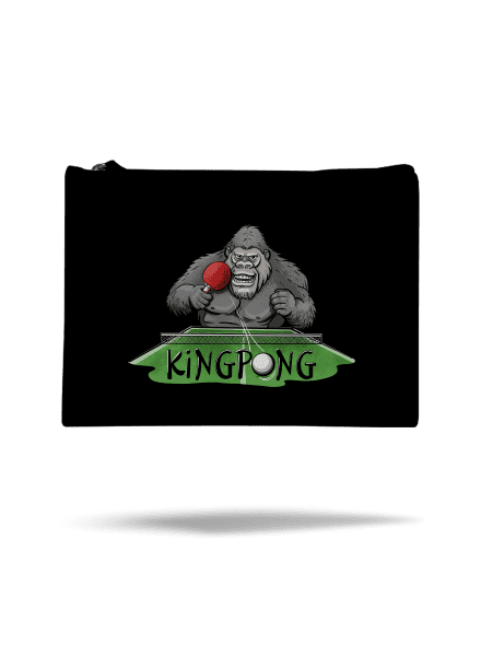King pong kis táska Black