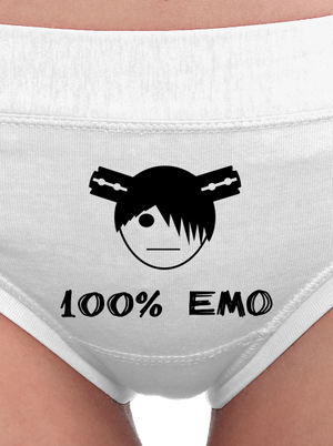 100% emo női bugyik White