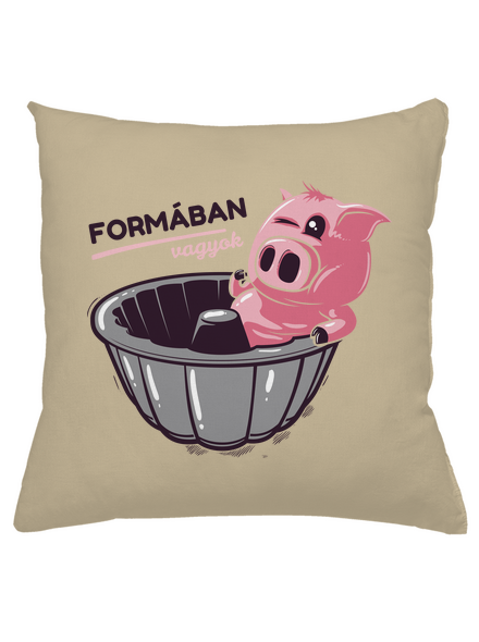 Formában párna Beige