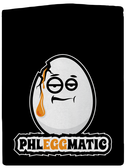 Phleggmatic cipzáras férfi pulóver Black