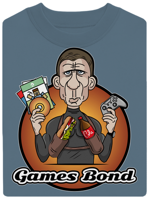 Games Bond unisex crewneck Nordic Blue