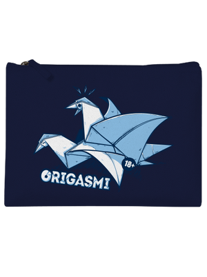 Origasmi kis táska French Navy