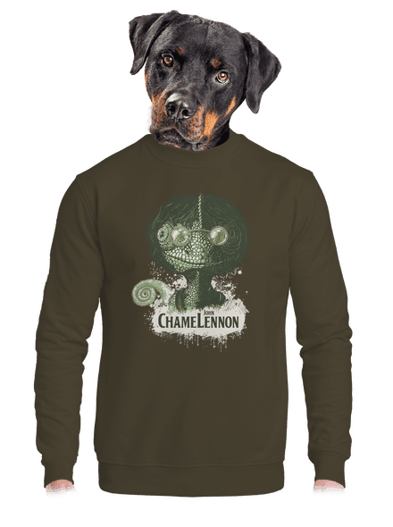 ChameLennon unisex crewneck Urban Khaki
