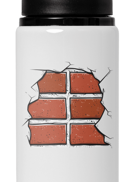Téglák kulacs White