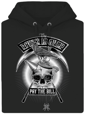 Party is over unisex prémium pulóver Dark Black