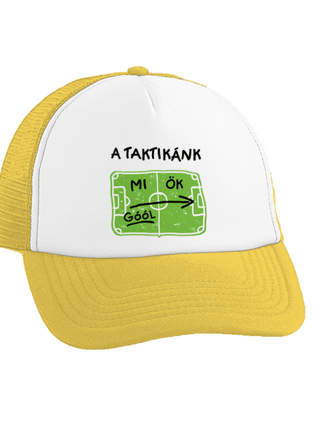 A futballtaktikánk teherautós sapka Sunflower cap