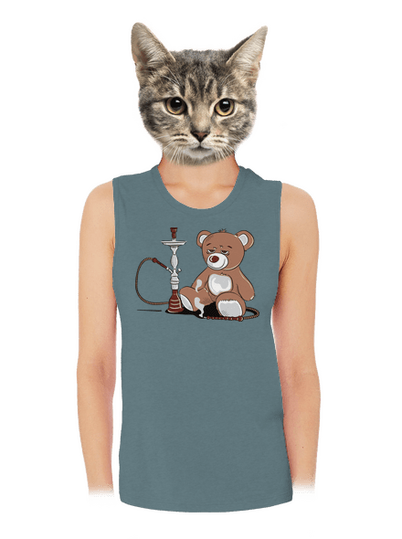 Vízipipa női bővített trikó Heather Deep Teal