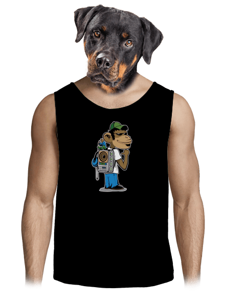 Boombox backpack férfi trikó Black