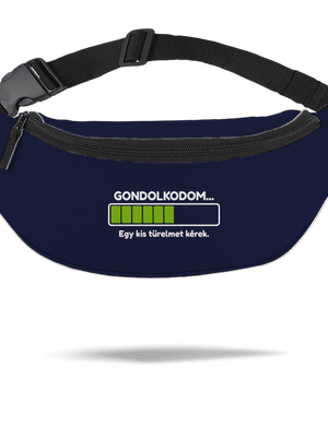 Gondolkodom övtáska French Navy