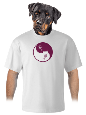 unisex túlméretezett póló