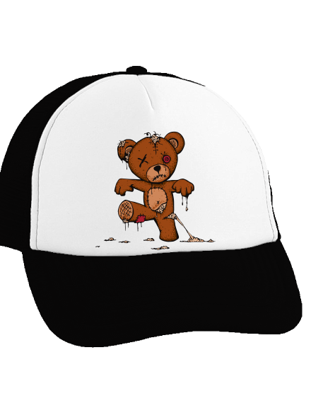 Zombie Teddy teherautós sapka Black cap