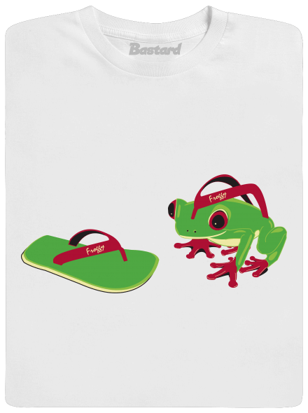 Egy béka férfi póló White