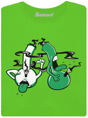 Bongo köhögés női póló Apple Green