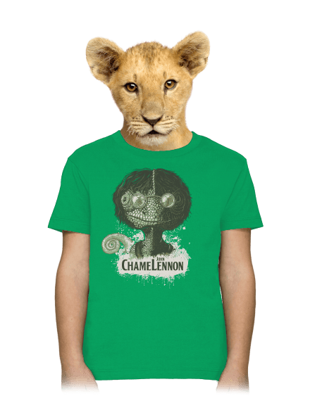  ChameLennon gyerek póló Kelly Green