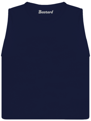 Nyomtatás nélkül női bővített trikó Navy