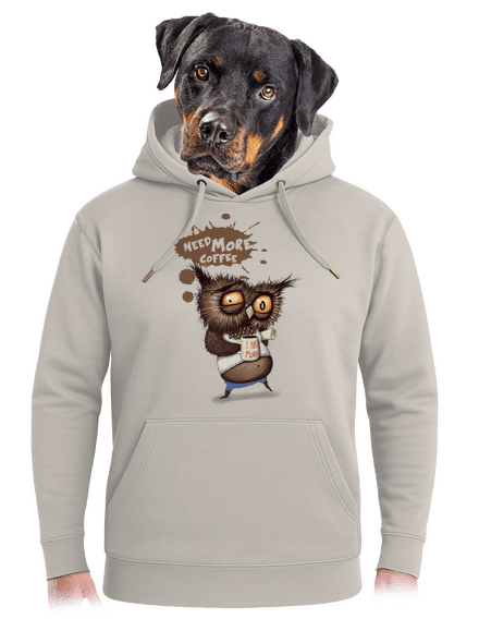 I need more coffee unisex prémium pulóver Pastel Macchiato