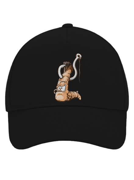 Piercing baseballsapka Black