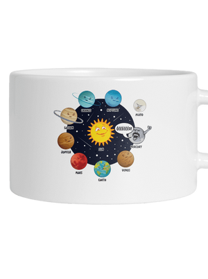 Mercury macaron bögre White