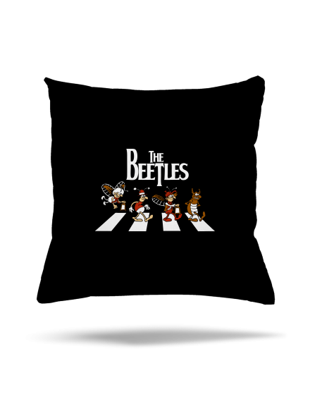 Beatles párna Black