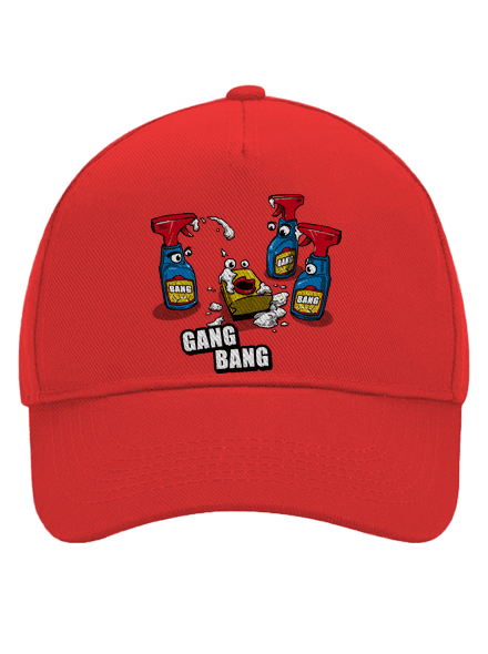 Gang bang baseballsapka Classic Red