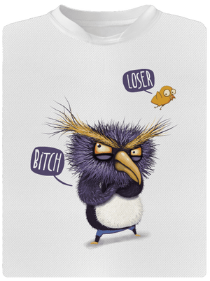 A pingvin nem repül gyerek sport póló White