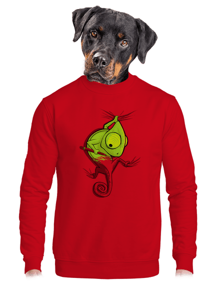 Hibajavító unisex crewneck Red