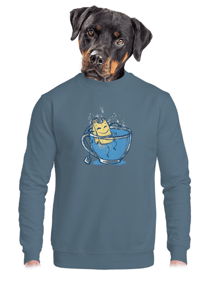 Lazítás unisex crewneck Nordic Blue