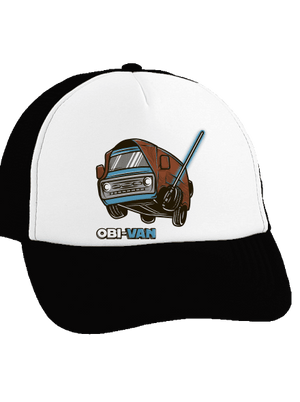 Obi Van teherautós sapka Black cap