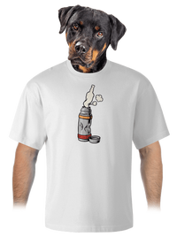 unisex túlméretezett póló