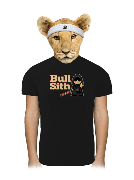 Bull sith gyerek sport póló Black