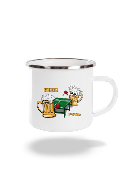 Beer pong pléhbögre White