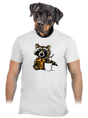 A galaxis őrzői férfi póló White