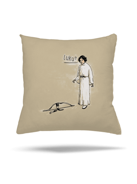Luke és Leia párna Beige