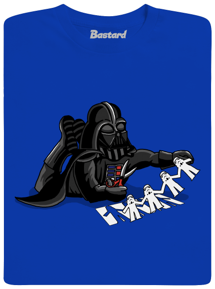 Trooper klónozás férfi hosszú ujjú póló Royal Blue