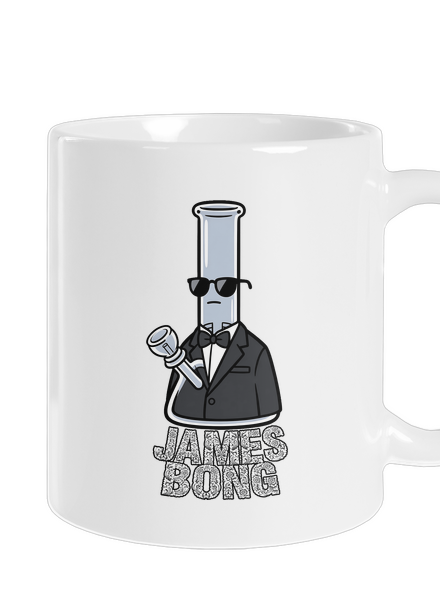 James Bong hagyományos bögre White