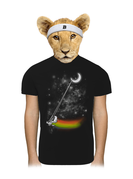 Unicorn universe gyerek sport póló Black