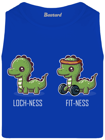 Fit-ness férfi trikó Royal Blue