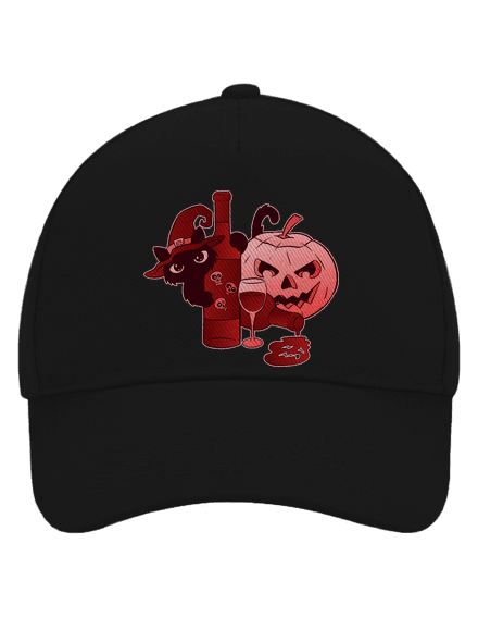 Hello wine baseballsapka Black