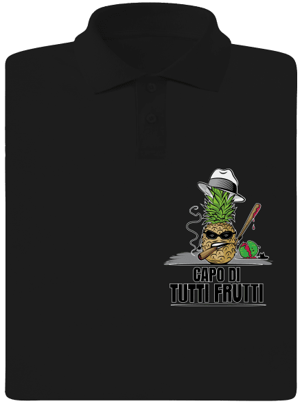 Tutti Frutti férfi pólóingek Black