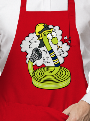 Tömlőt kötény Red