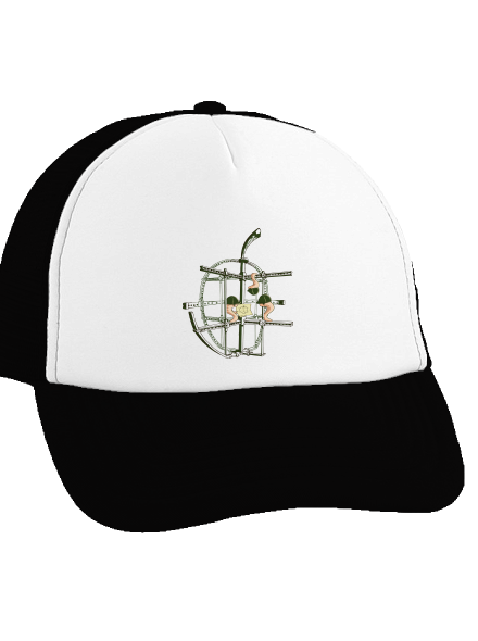 Alma teherautós sapka Black cap