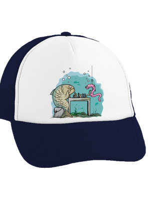 A halat nem lehet kifogni teherautós sapka French Navy cap
