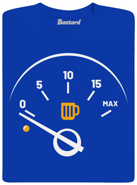 Üres tank férfi hosszú ujjú póló Royal Blue