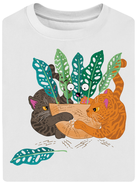 Scratch harc unisex túlméretezett póló White