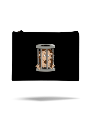 Sün a ketrecben kis táska Black