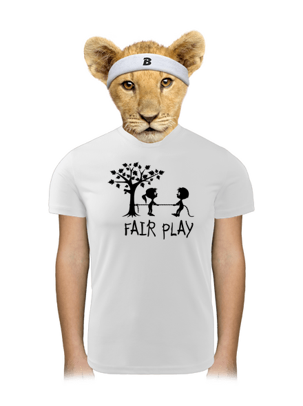 Fair play gyerek sport póló White