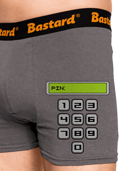 PIN boxeralsó Gray Melange