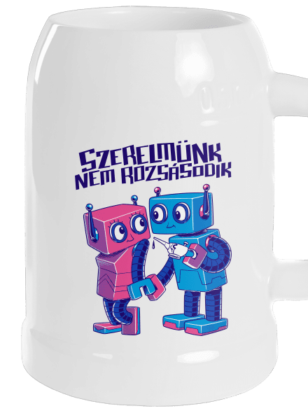 Robotok söröskorsó White